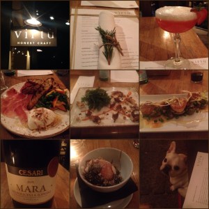 Virtu. Menu. Ice Queen. Burratta. Octopus. Scallops.  Corvina Blend. Mascarpone Gelato. Hulita.