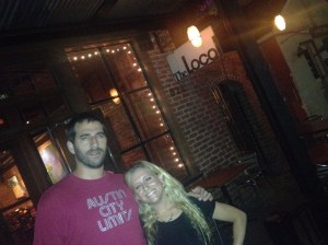 Marc and Jordan outside of The Local