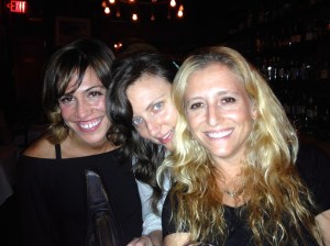 Happy girls on the last night of the journey!